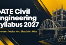 GATE Civil Engineering Syllabus 2027