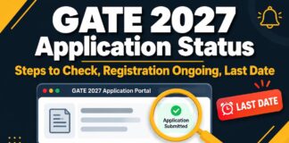 Steps to Check GATE 2027 Application Status