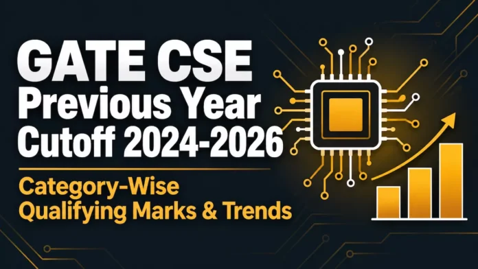 GATE CSE Previous Year Cutoff 2024-2026